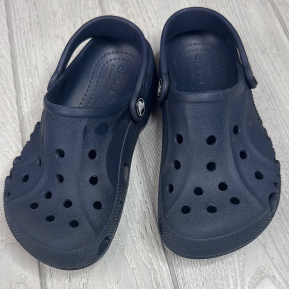 CROCS Other - Crocs Baya Clog, Navy blue, kids size J 1
